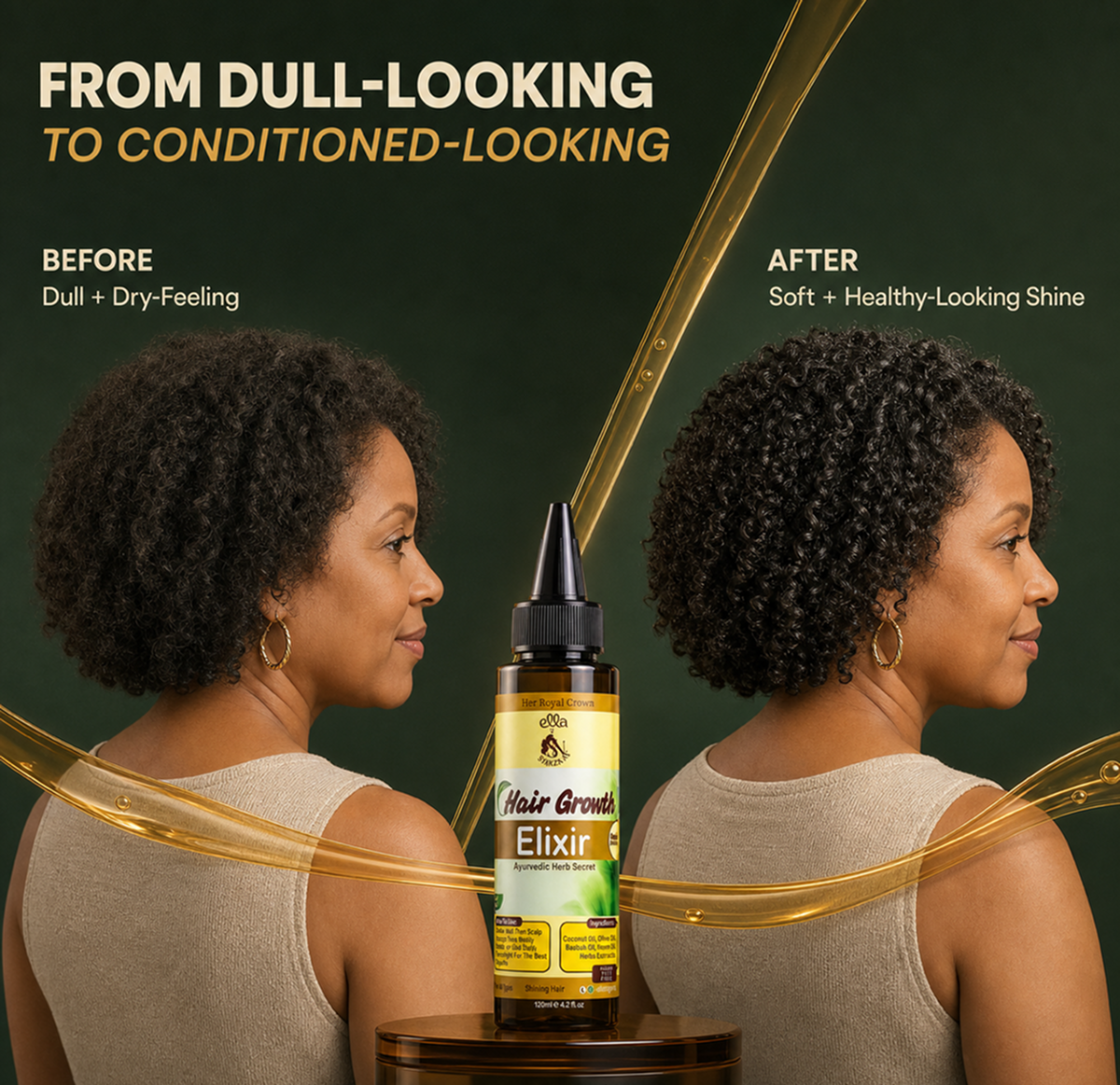 Ayurvedic Hair Growth Elixir Serum