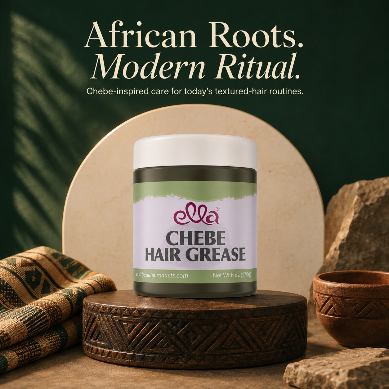 Chebe Hair Grease – Moisture & Length Retention